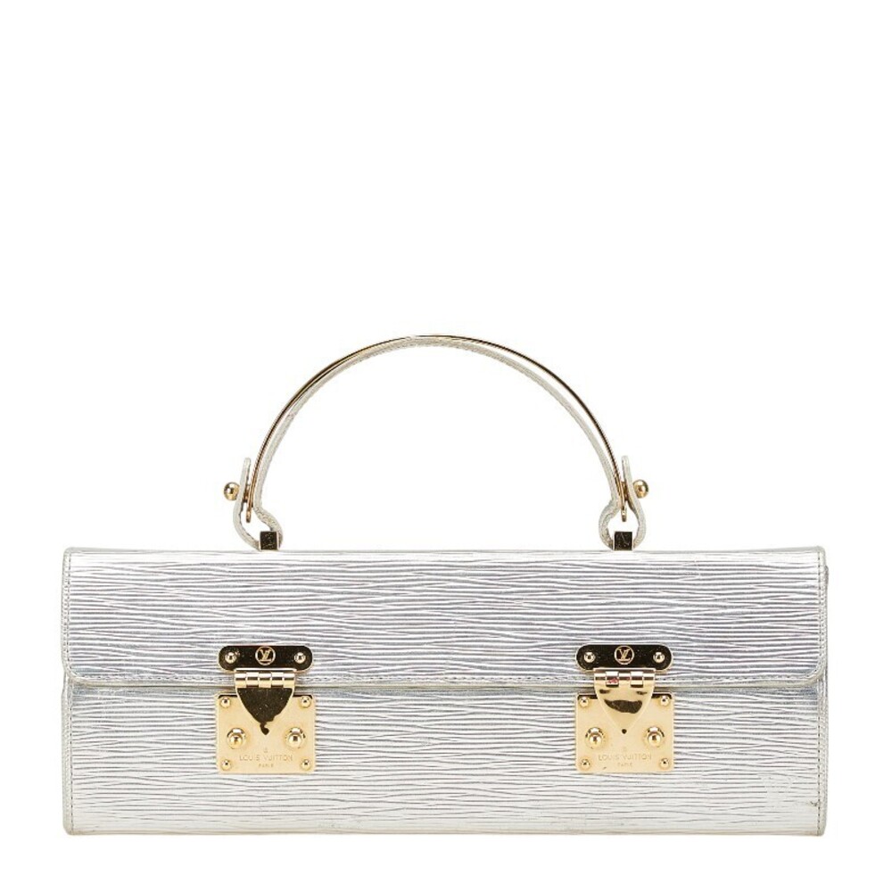 Louis Vuitton Silver Handbag Galaxia Leather Epi - Picture 2 of 9